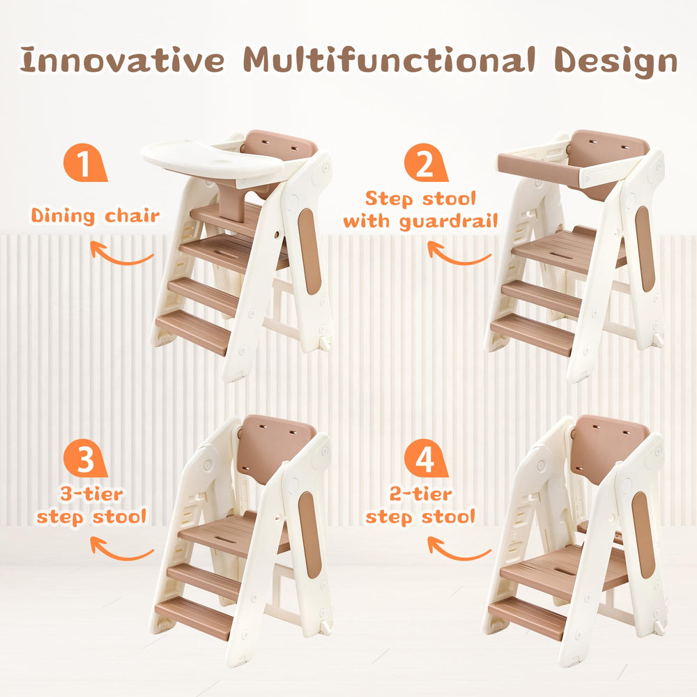 JooKiddie safety rail setup keeps little climbers secure while reaching counters