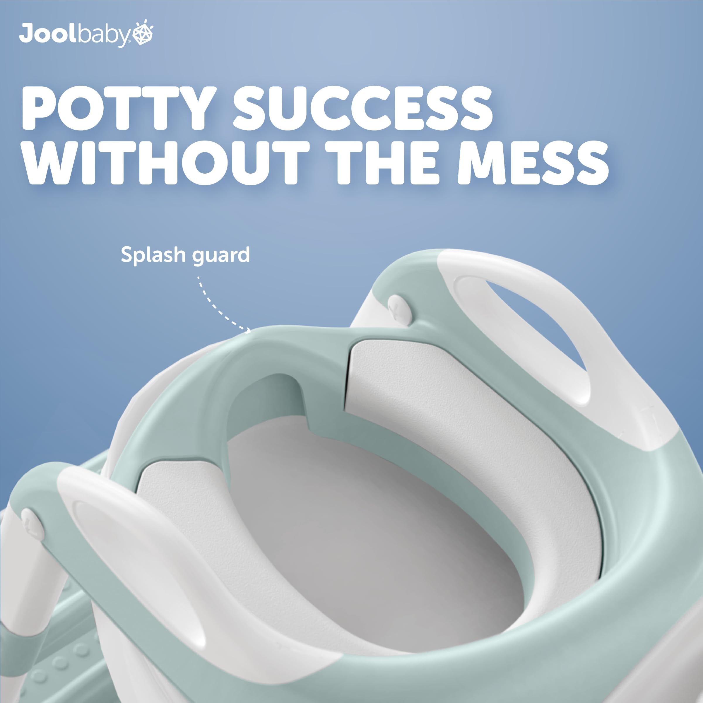 Jool Baby adjustable height seat fits most round and elongated toilets