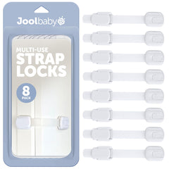 Jool Baby cabinet lock keeps curious kids safe while allowing quick adult access.