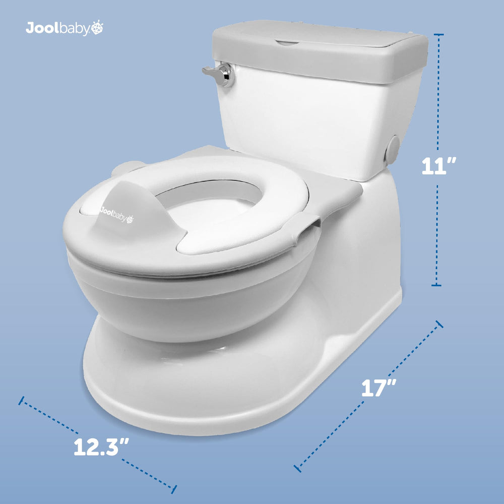 Jool Baby cushioned seat with splash guard for mess prevention in gray