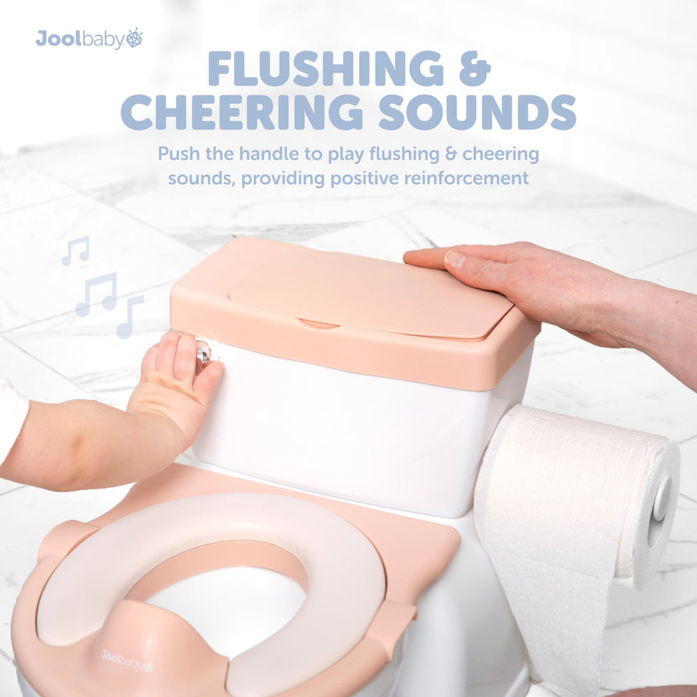 Jool Baby five disposable liners simplify cleanups.