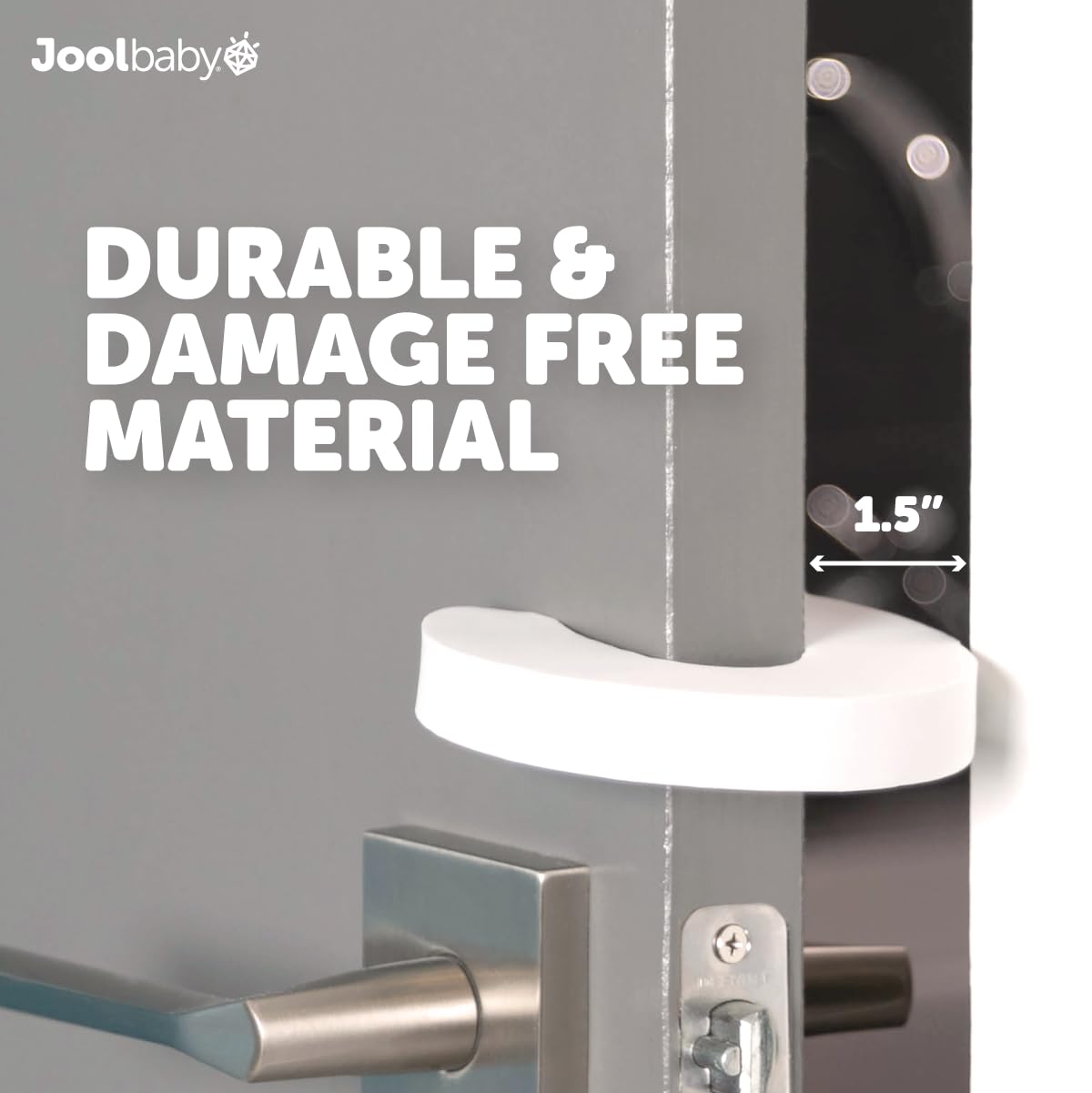 Jool Baby Door Pinch Guards easy install around door edge for quick setup