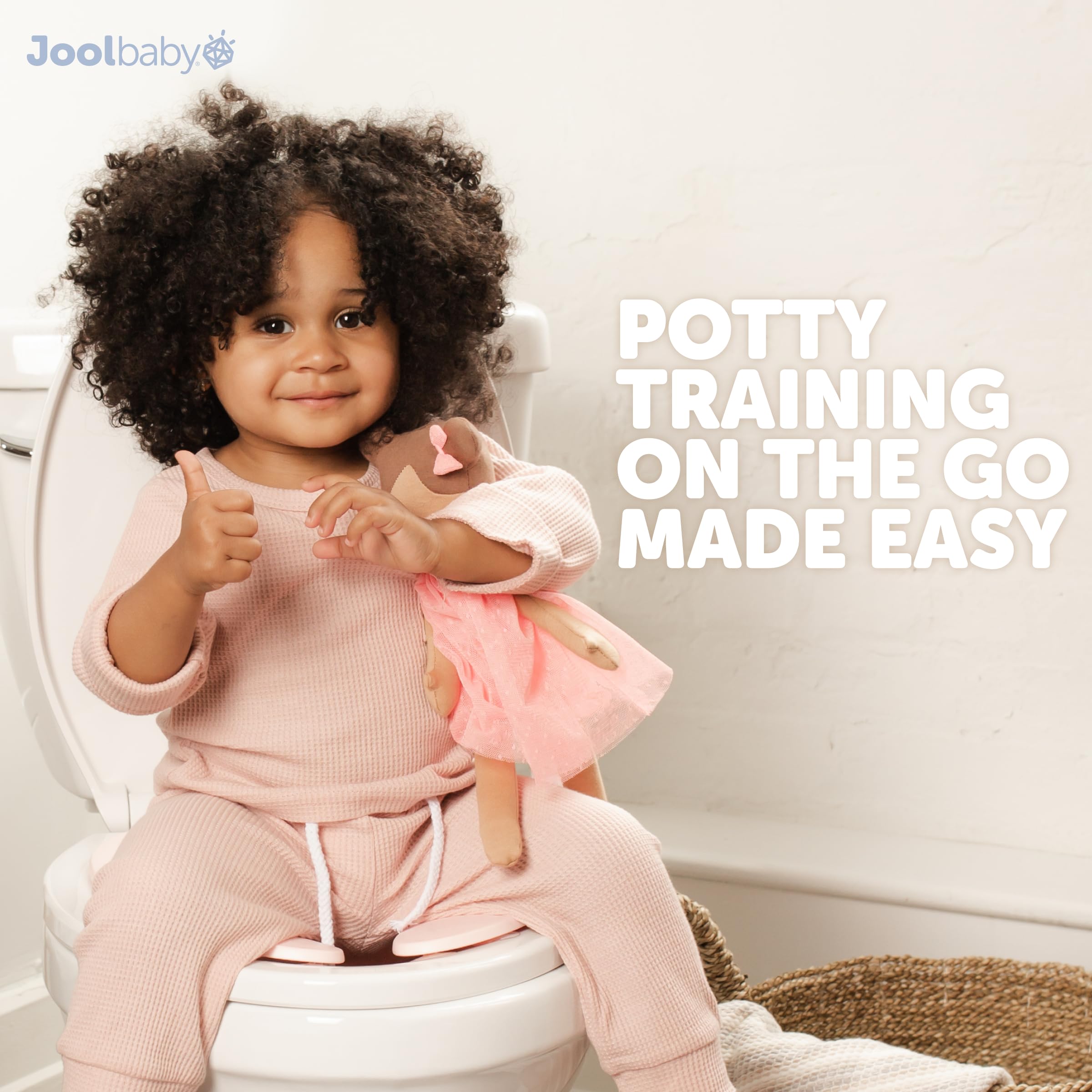 Jool Baby wipes-clean design for quick post-use cleanup.