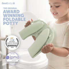 Jool Baby non-slip suction cups keep seat steady during use.