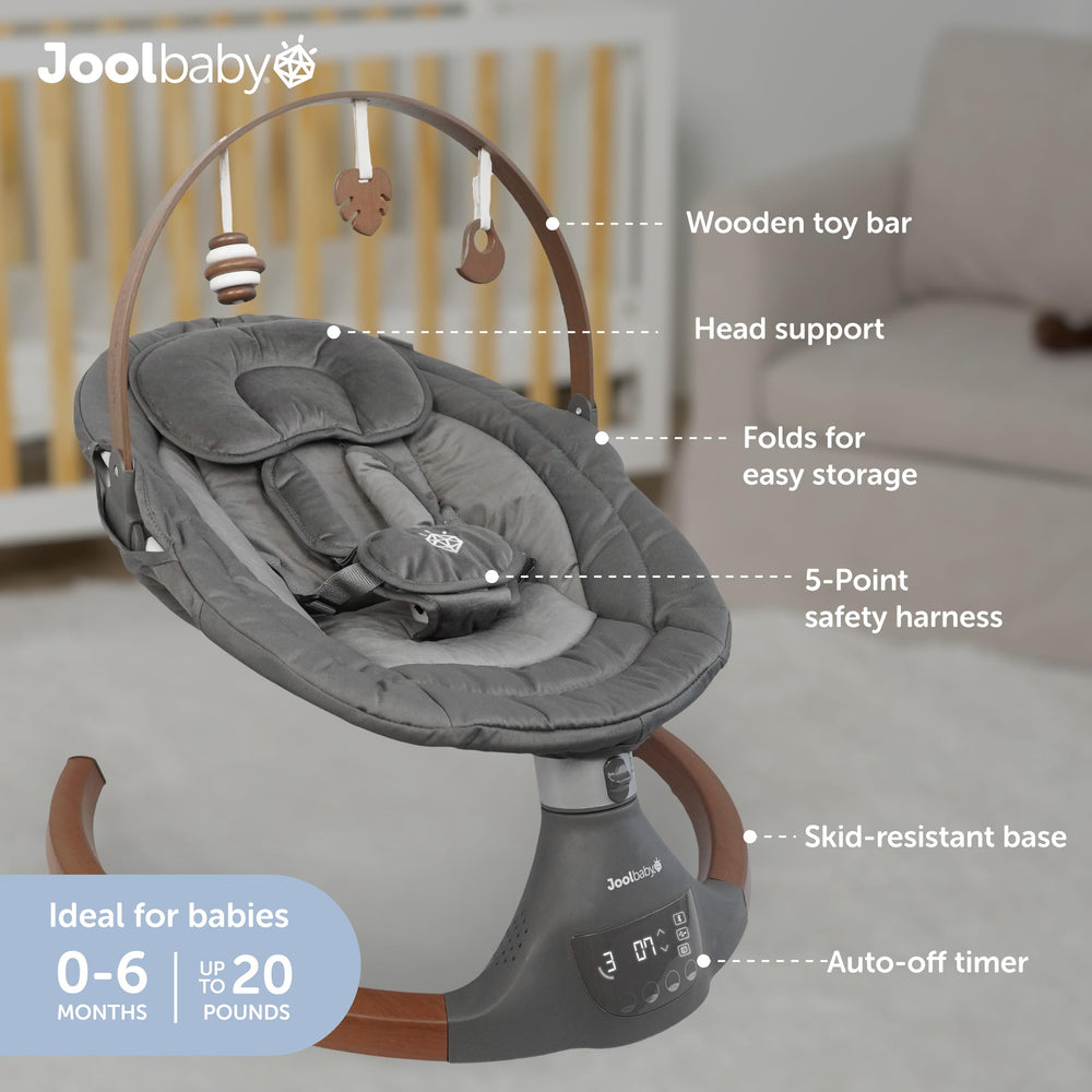 Jool Baby Nova Nature swing with Bluetooth speaker for music