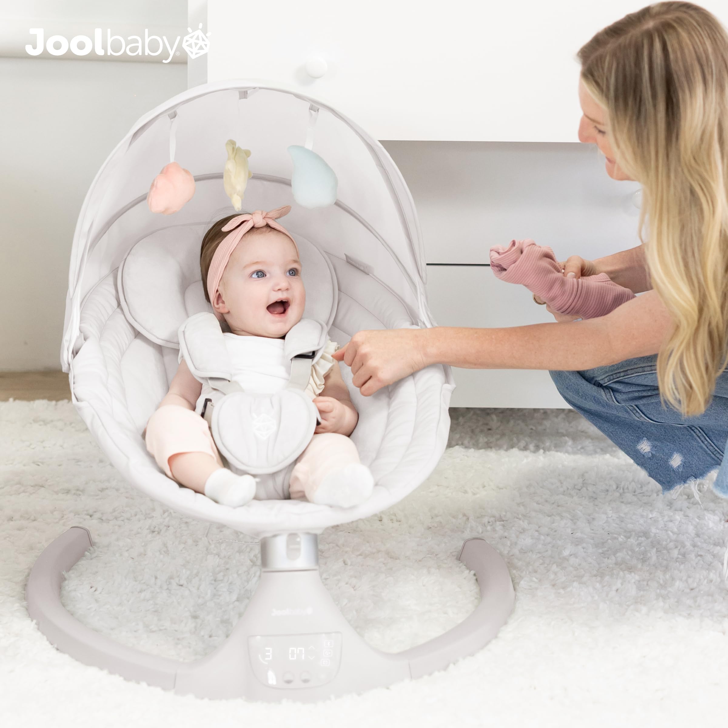 Easy assembly of the Nova Swing in minutes for busy parents.