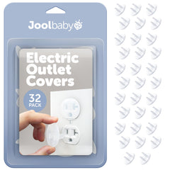 Jool Baby outlet covers 32-pack protects children with clear visibility.