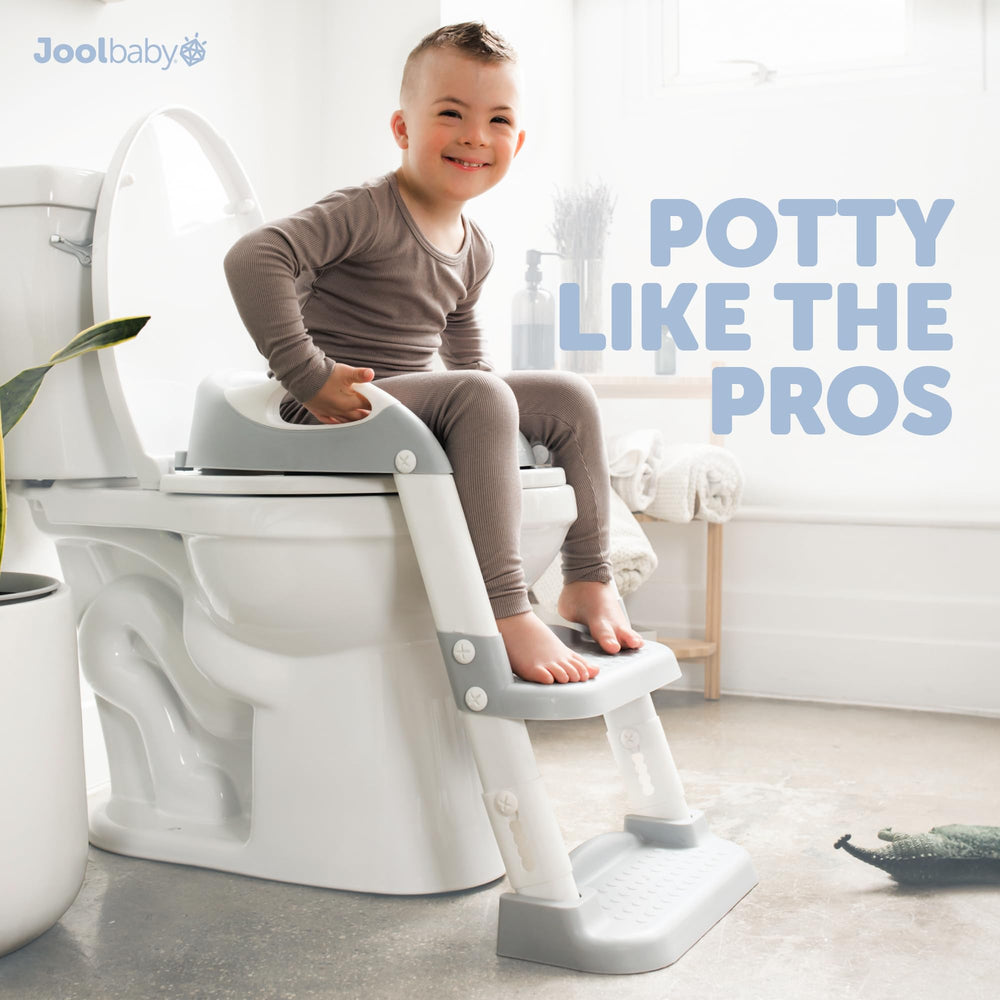 Jool Baby potty training seat lightweight design, easy to move between rooms