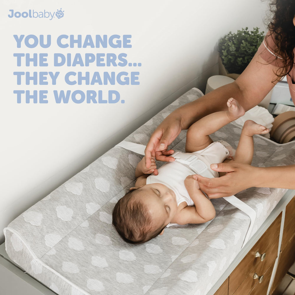 Jool Baby Serenity pad offers large size to grow with your baby