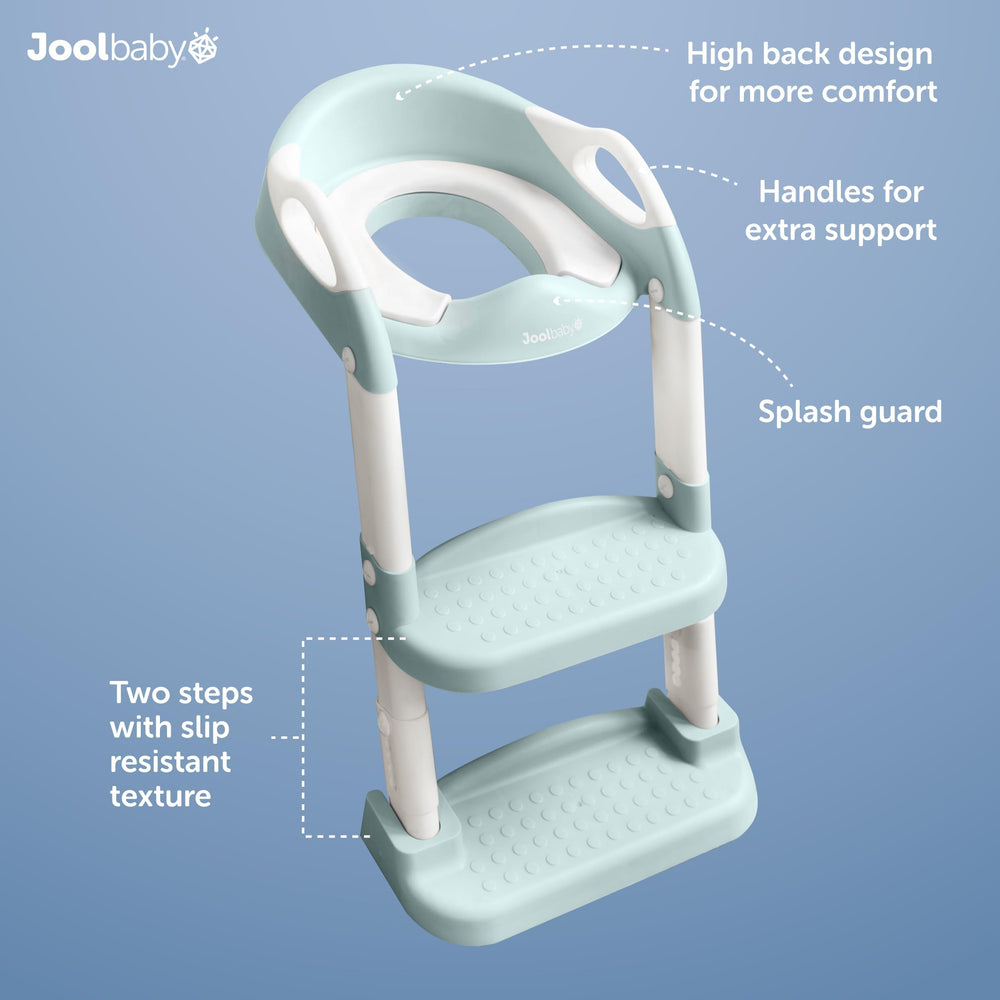 Jool Baby side-handles provide steady support during climbs