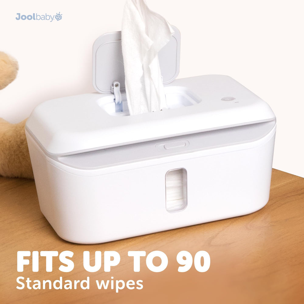 Jool Baby wipe warmer holds up to 90 standard wipes