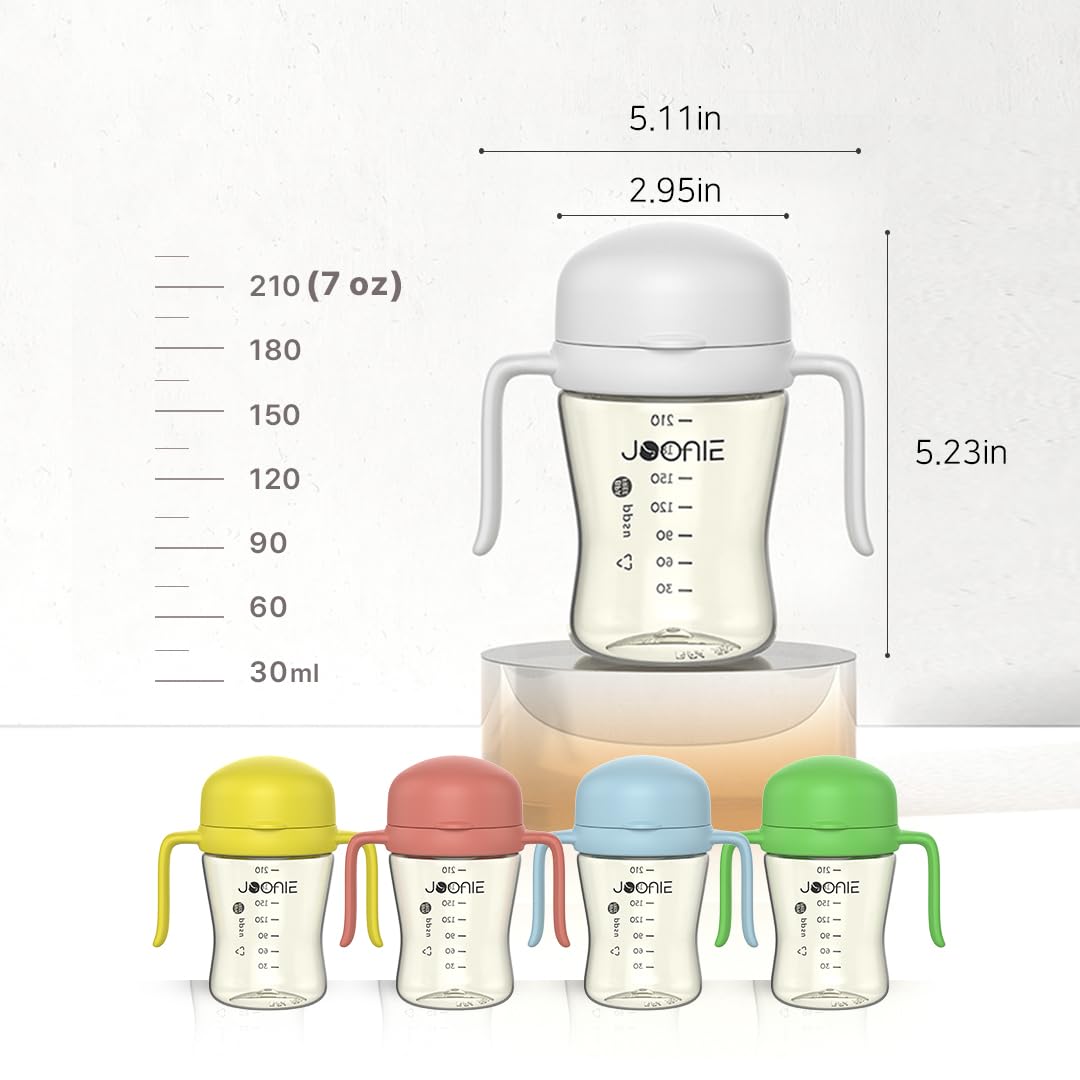 JOONIE sippy cup lid-secure snap-on lid keeps rims clean during travel