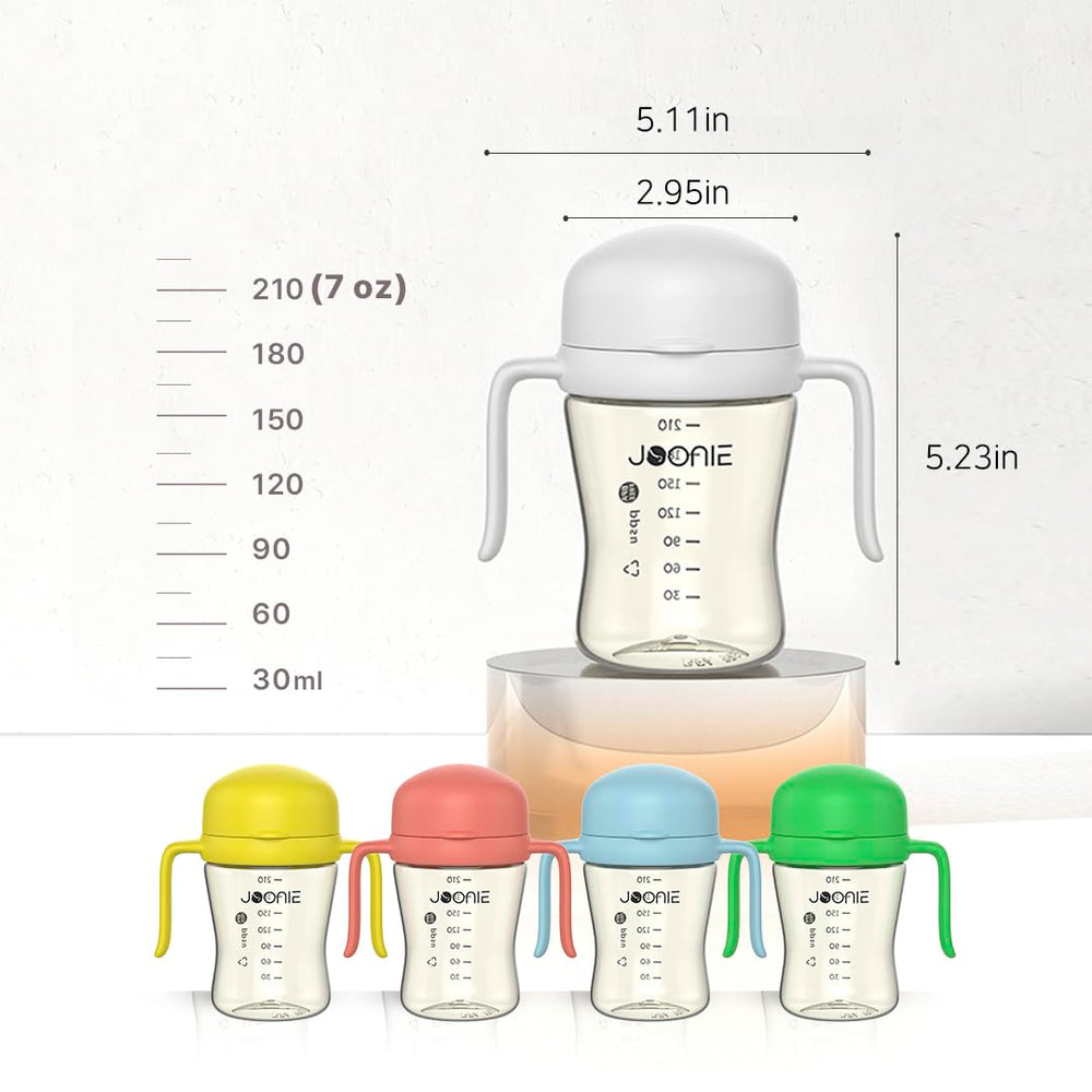 JOONIE sippy cup lid-secure snap-on lid keeps rims clean during travel