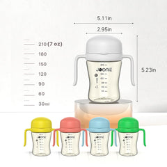 JOONIE sippy cup lid-secure snap-on lid keeps rims clean during travel