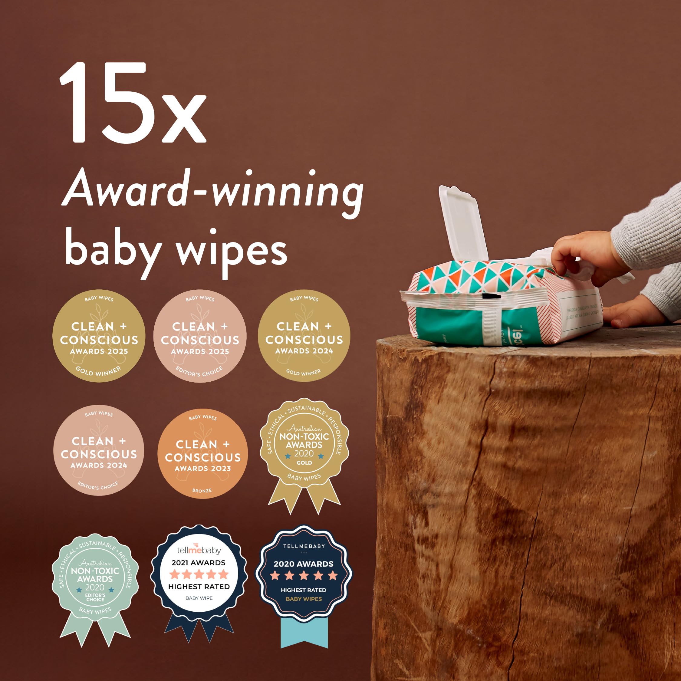 JOONYA Unscented Baby Wipes ideal for newborn skin care routines.