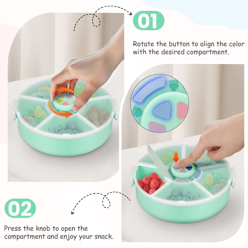 JOOPETALK BPA/PVC-free material ensures safe snacks for little ones.