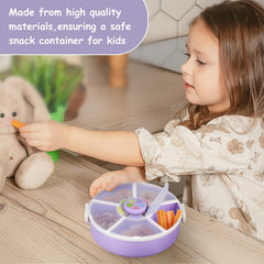 JOOPETALK dishwasher-safe base simplifies cleanup after school lunches.