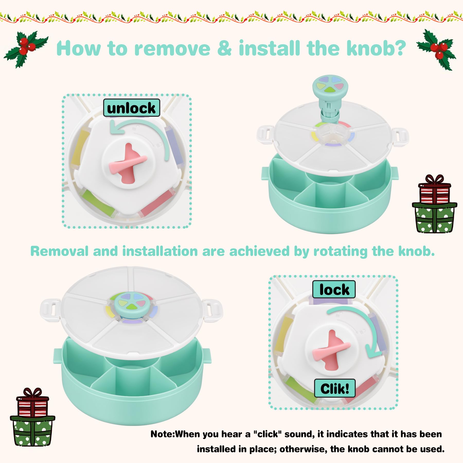 JOOPETALK removable divider creates extra space for longer items.