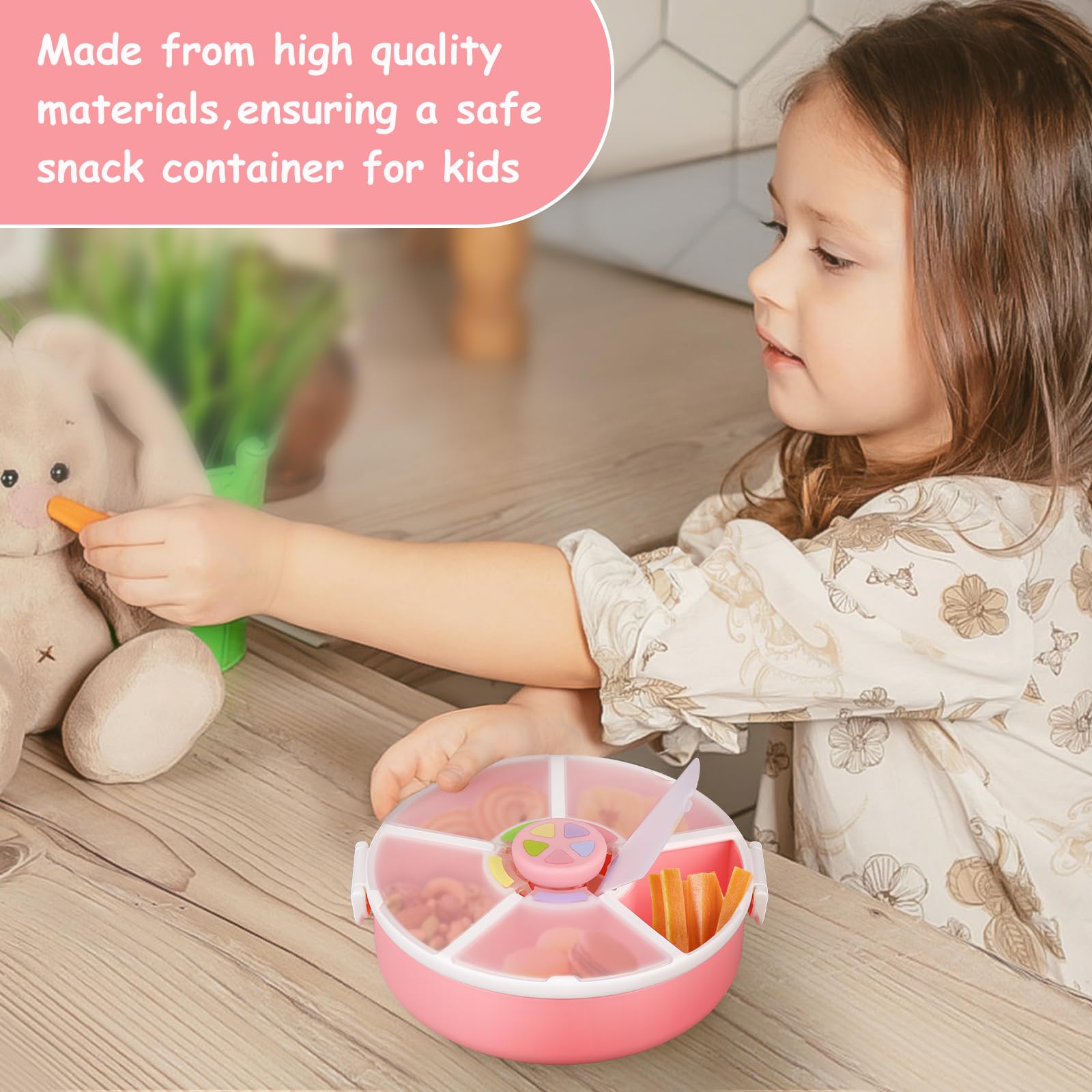 Dishwasher-safe base of JOOPETALK snack container