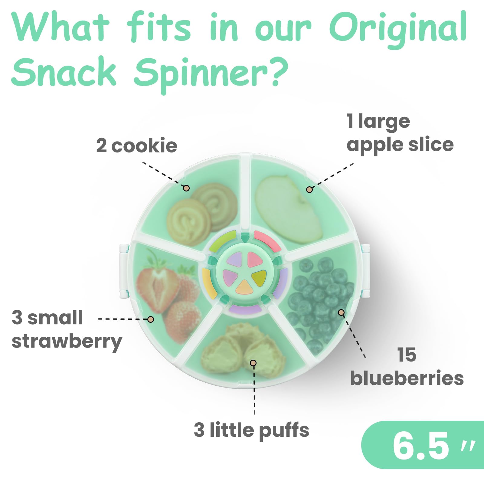 JOOPETALK travel-friendly container for on-the-go snacking.