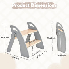 Joothlin kids sink step helping handwashing at kitchen or bath.