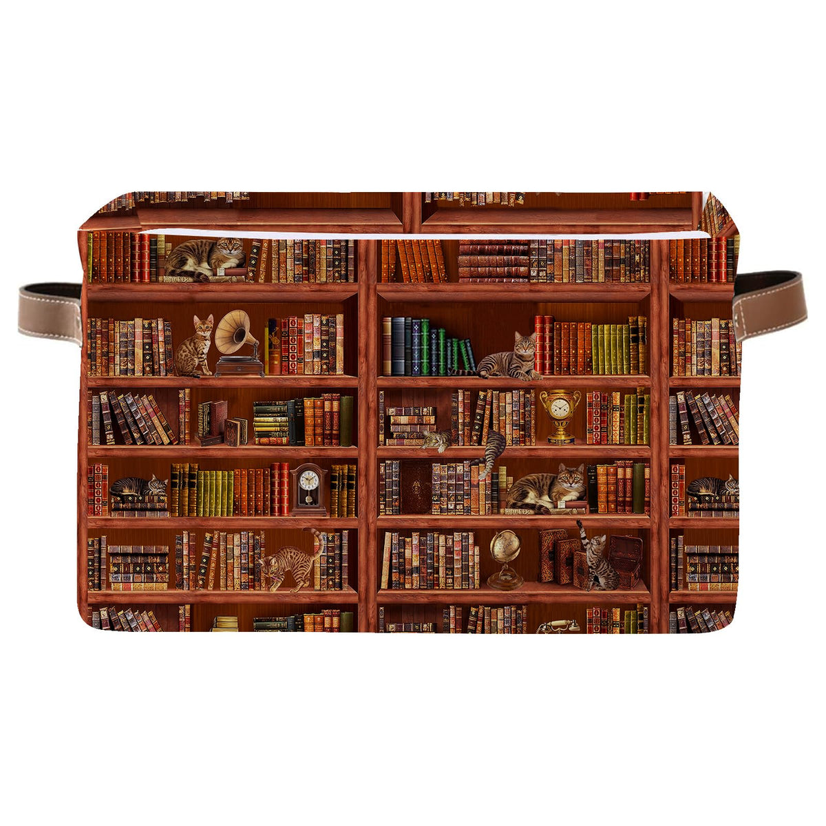 JOPJOLIW cat storage bins show a rectangle basket for organized playrooms.
