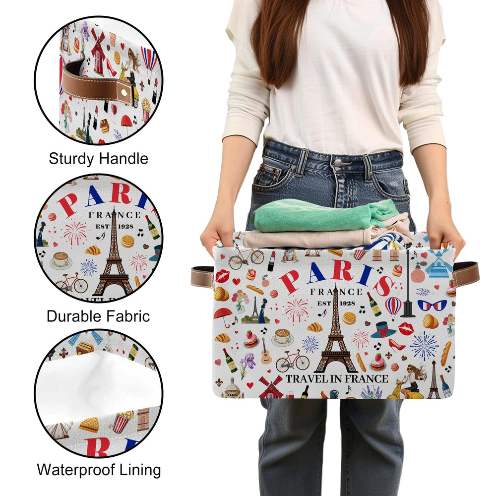 JOPJOLIW 14.9 x 11 x 9.4 inch size fits many spaces.
