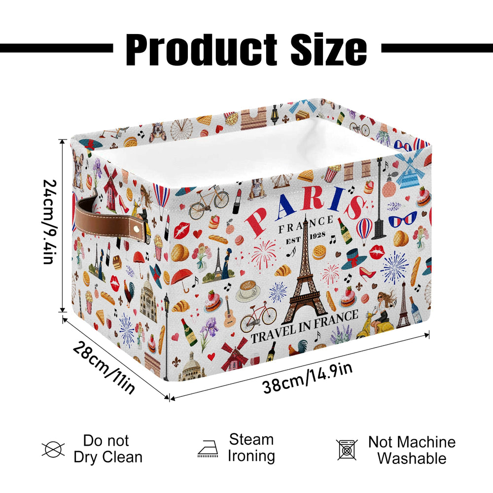 JOPJOLIW linen and cotton fabric for durable soft storage.