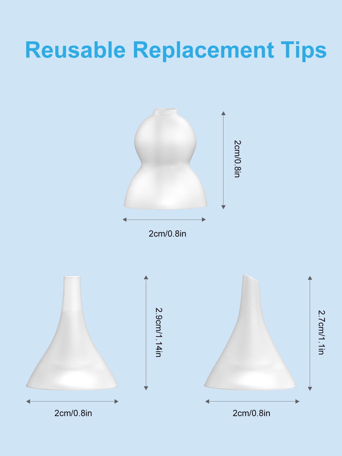 Jordcaslee compatible-brand set works with popular aspirators for secure seals