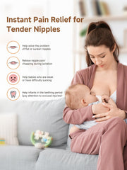 Jordcaslee nipple shield three sizes packaging shows fit options for mothers