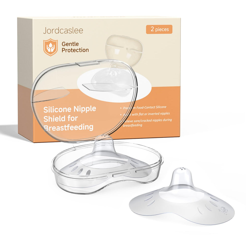 Jordcaslee nipple shield ultra-thin close-up for comfortable feeding with baby