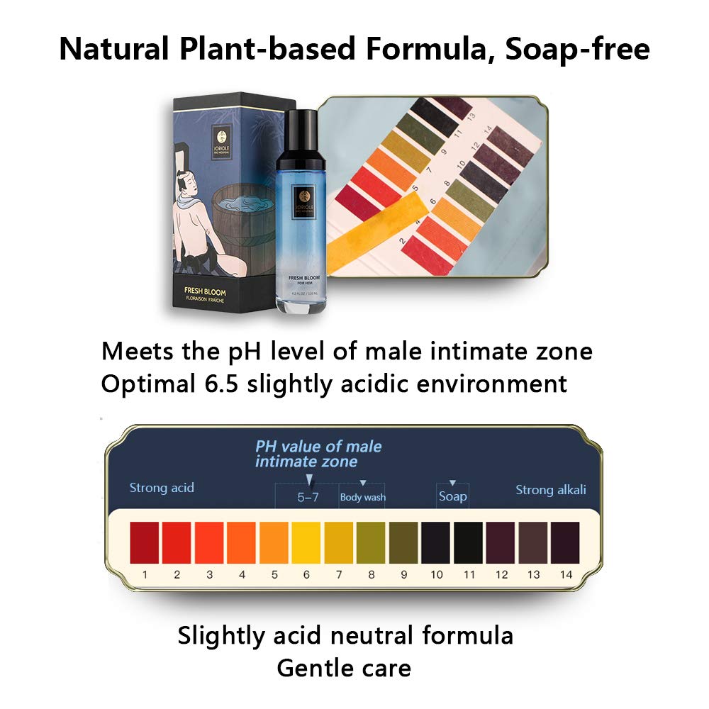 Joriole No coloring formula emphasizes clean cleansing for sensitive areas