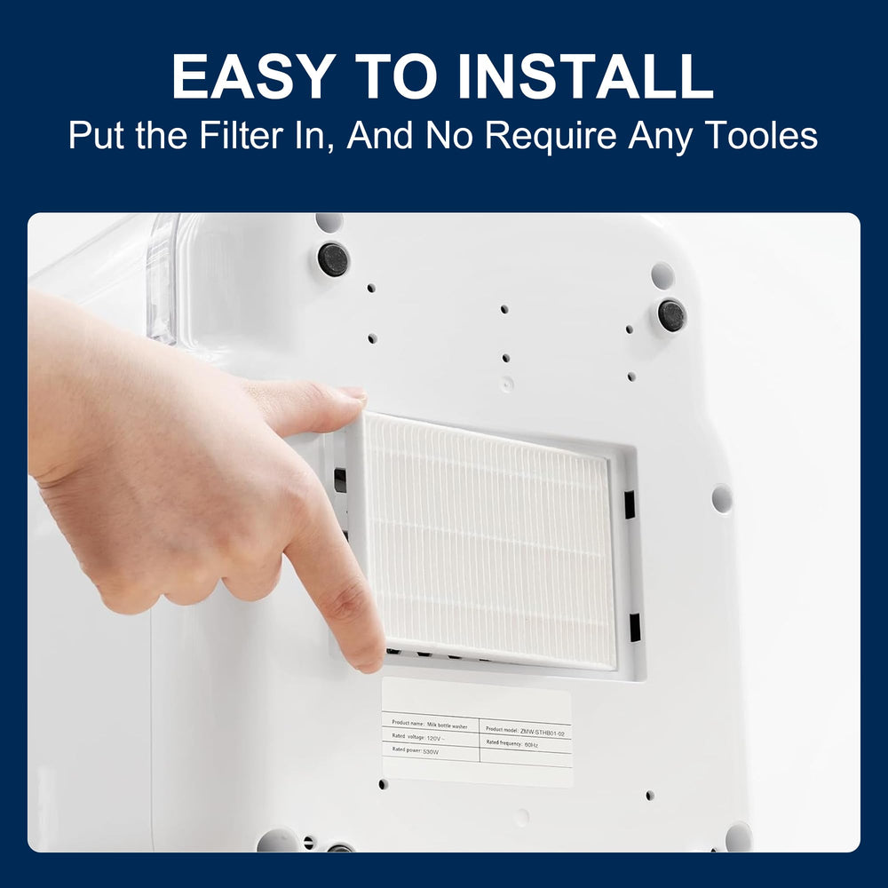 Jorlvar filters install without tools, quick swap for busy parents.