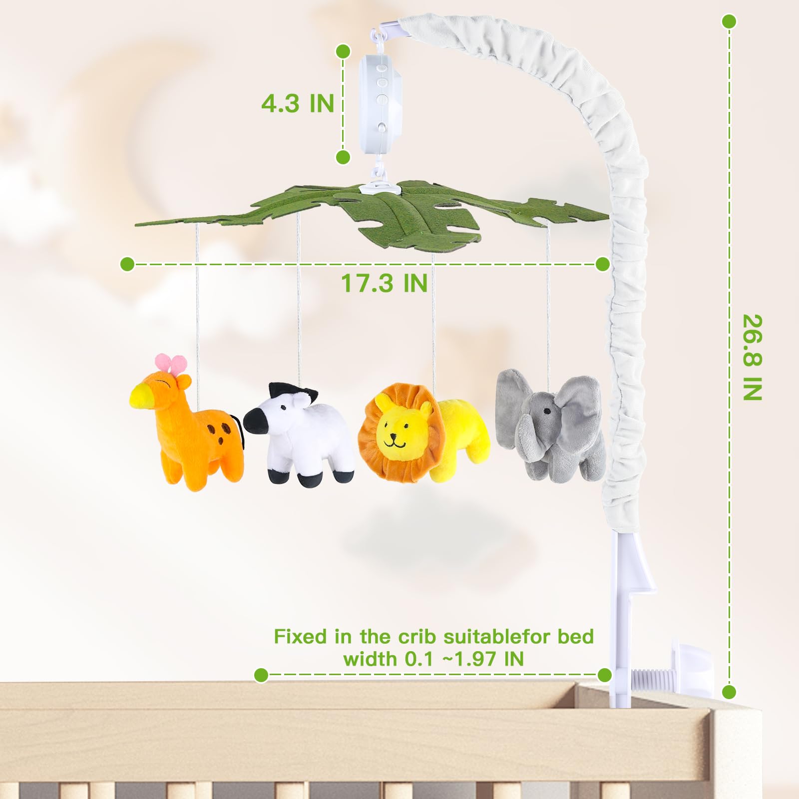 Joryuek baby crib mobile as a thoughtful gift for new parents