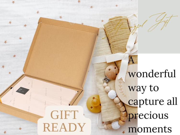 Joss & Lac Design ultrasound and baby shower pages capture milestones.