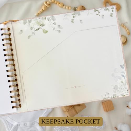 Joss & Lac Design weekly journal entries illustrate week-by-week memories to cherish.