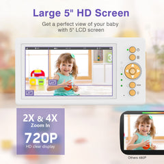 JouSecu night vision mode ensures clear views in low light.