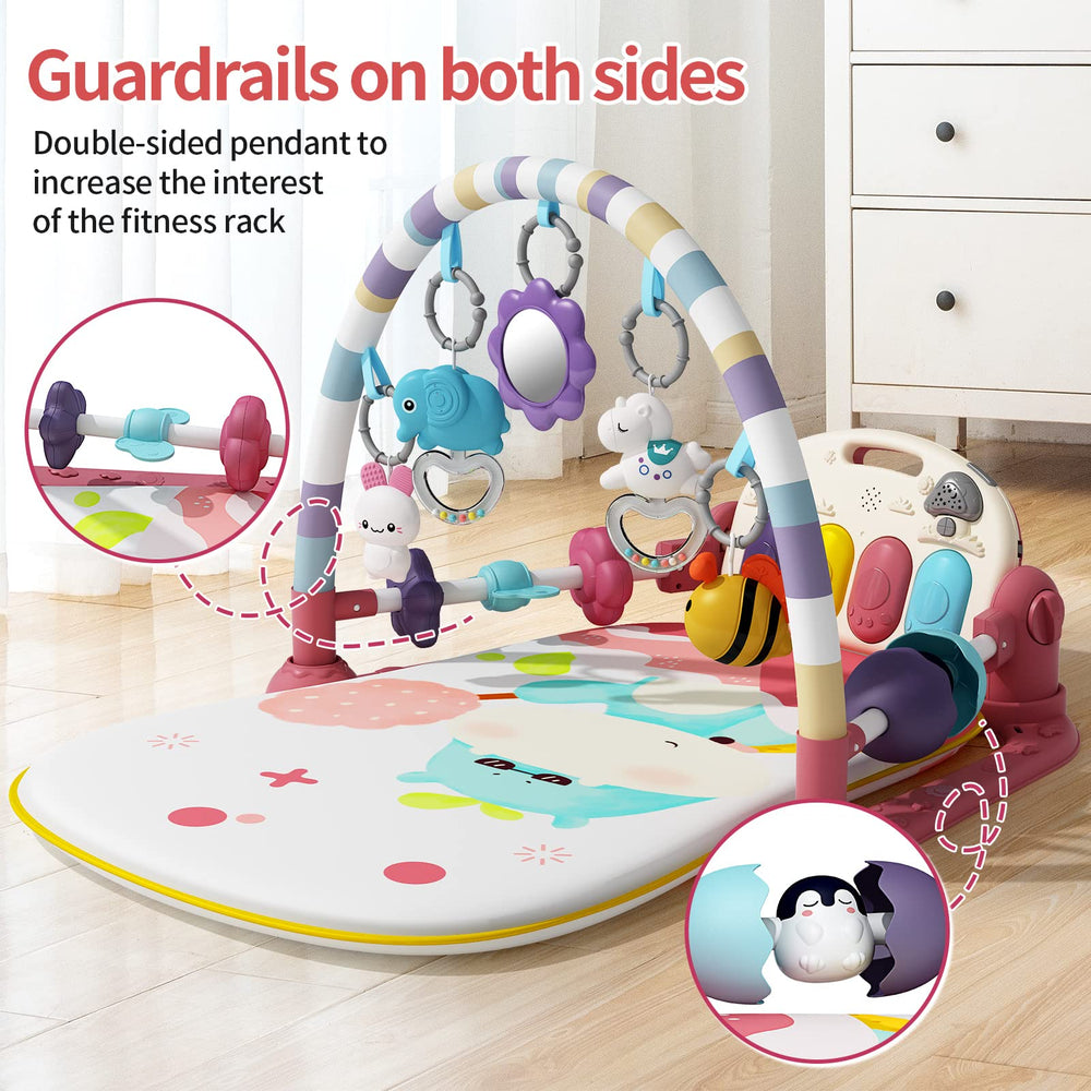 Jovow Baby Gym mirror supports self-discovery and gaze following