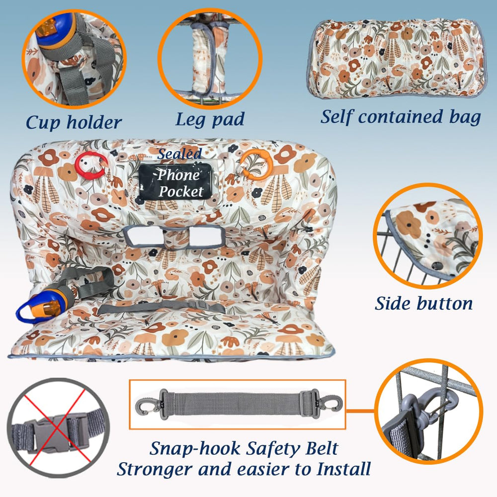 JOWEY extra-large cover fits most carts for complete protection.