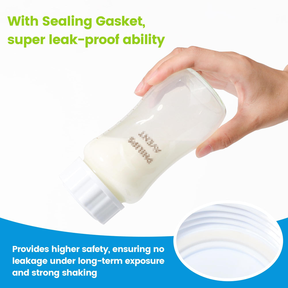 Joxodak bottle cap replacement 2 demonstrates leak-proof design when upside down