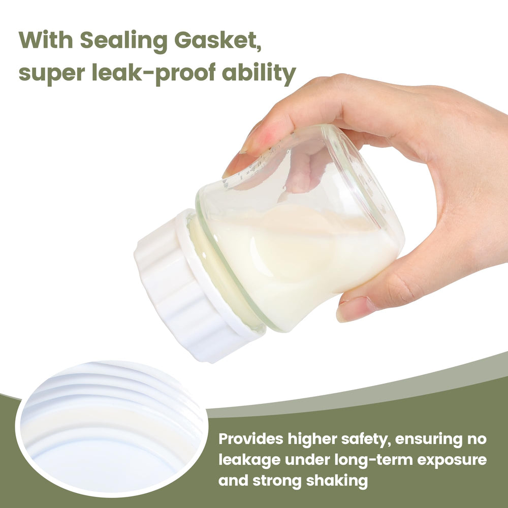 Joxodak sealing rings ensure tight, leak-free bottle closure.
