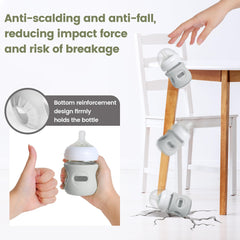 Joxodak beige sleeve offers soft touch and drop protection.
