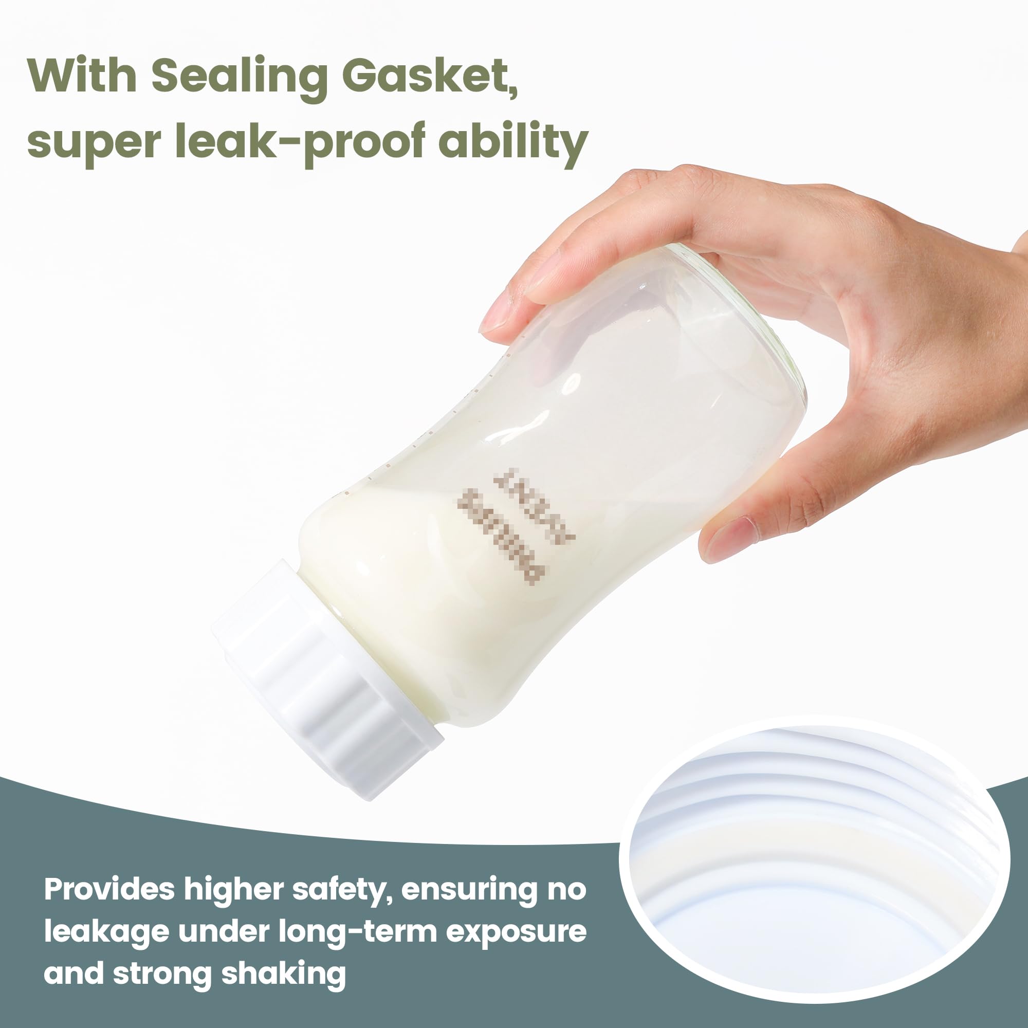 Joxodak travel caps pack ready for on-the-go use with Philips Avent 8 oz