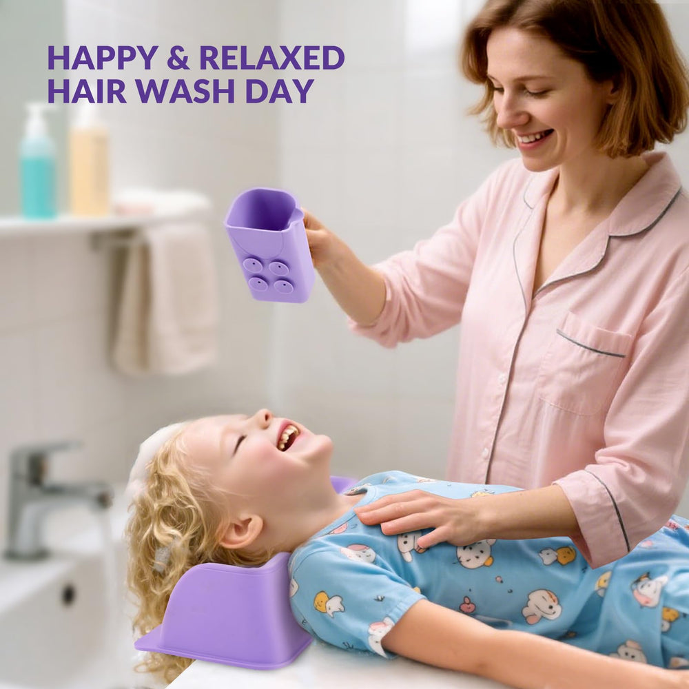 Joy Anan ergonomic-hair-washing-station-adults suitable for all ages and easy rinsing.