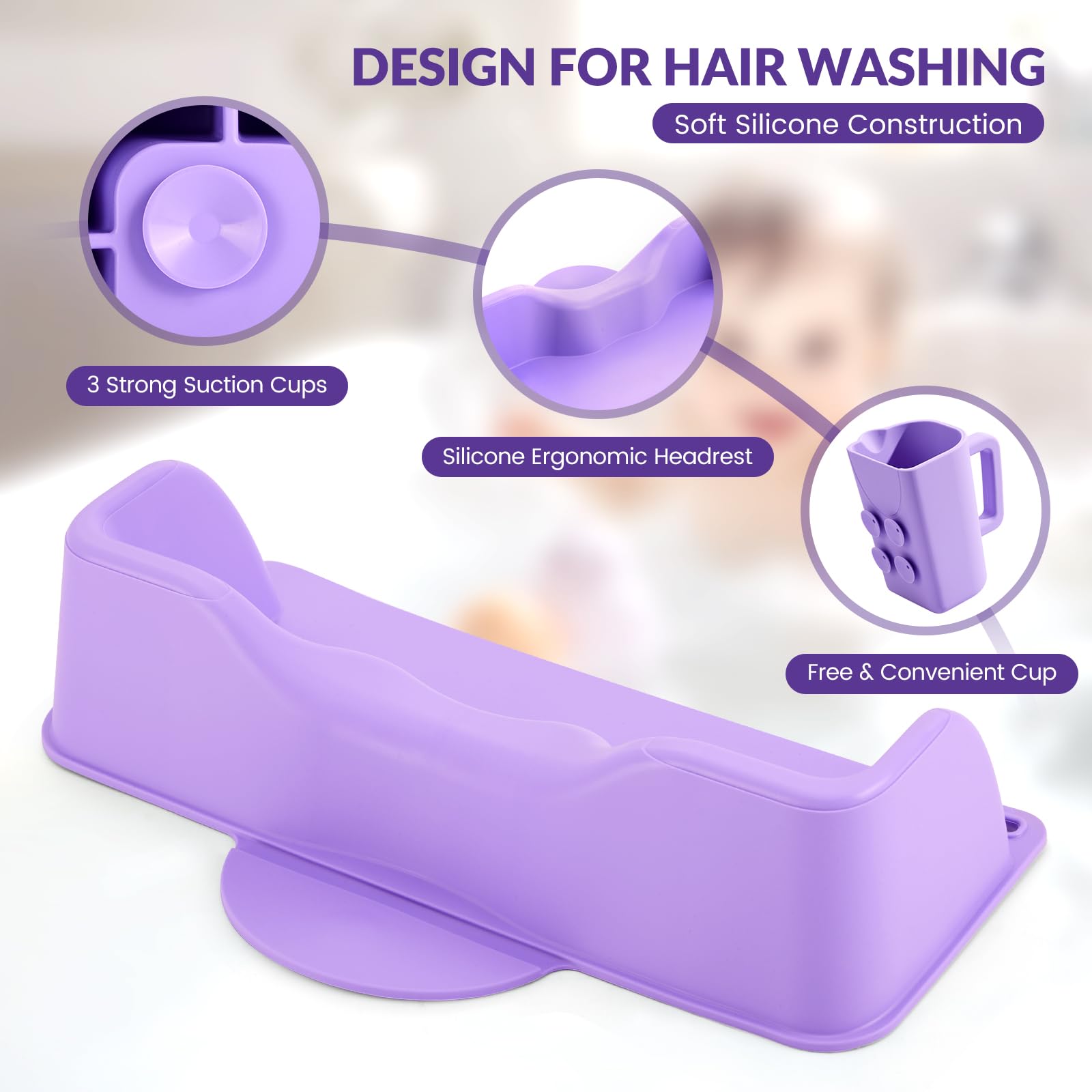 Joy Anan suction-cups-secure-setup keeps the basin stable on tub or sink.