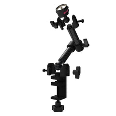 The Joy Factory MagConnect dual-arm rotation demo shows 360-degree adjustability.