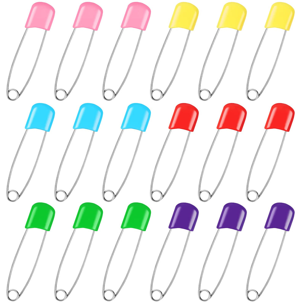 Joyberg diaper pins in colorful pack for versatile diapering and crafts.