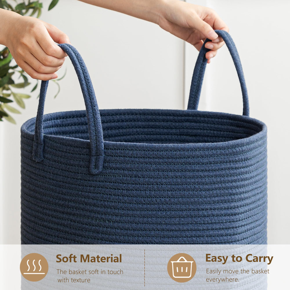 Joybest laundry basket 72L baby room decor blends with nursery style