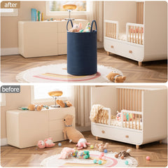 Joybest laundry basket 72L handles enable easy transport around home