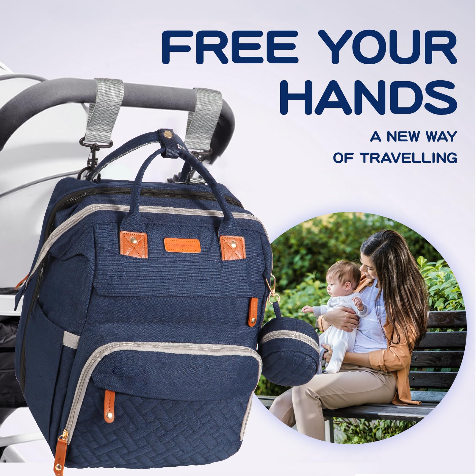 JOYCE unisex newborn friendly design suits both parents for travel
